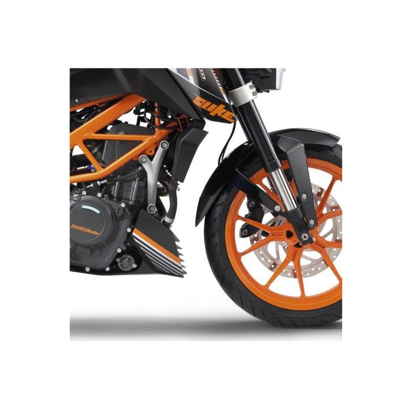 puig estensione parafango anteriore per ktm 390 duke 17 23 nero opaco