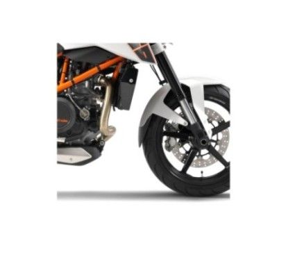 Extension de guardabarros delantero Puig para KTM 690 R Duke 13-17 negro mate
