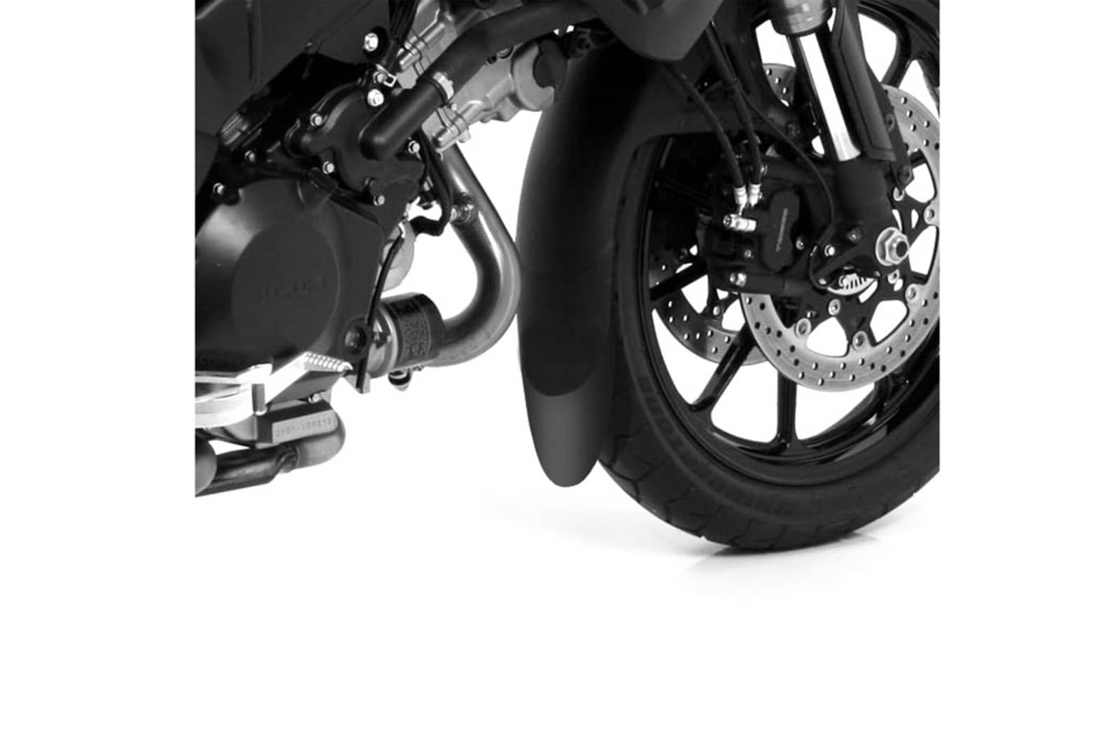 PUIG ESTENSIONE PARAFANGO ANTERIORE PER TRIUMPH SPEED TWIN 900 23-24 NERO OPACO