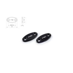 Puig Spiegellochkappe Honda CBR650R Kupplung 24 25 schwarz