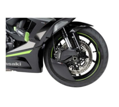 Radiateur de frein Puig Kawasaki ZX 6R Ninja 24/25 noir mat