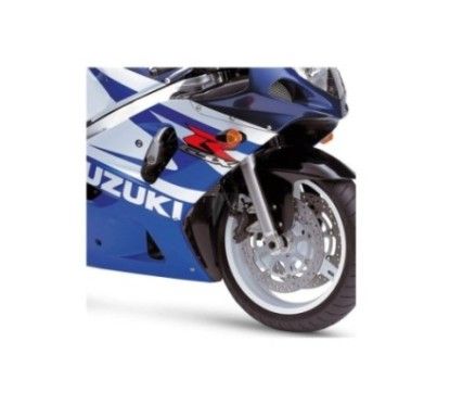 Extension de guardabarros delantero Puig para Suzuki GSX-R1000 01-02 negro mate
