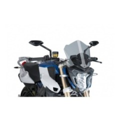 Bulle sport Puig Naked NG pour BMW F800 R 2015, teinte fumEe claire