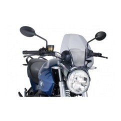 Pantalla deportiva Puig Naked NG para BMW R1200 R 06-10, color ahumado claro