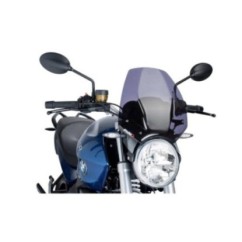 Pantalla deportiva Puig Naked NG para BMW R1200 R 06-10, color humo oscuro
