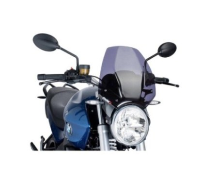 Cupula deportiva Puig Naked NG para BMW R1200 R 06-14 ahumada oscura