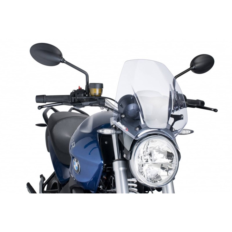 Cupula Puig Naked NG Sport para BMW R1200 R 06-14 transparente