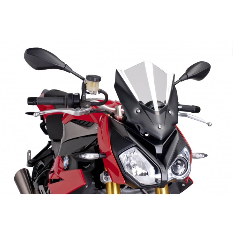Pare-brise sport Puig Naked NG transparent pour BMW S1000 R 14-20