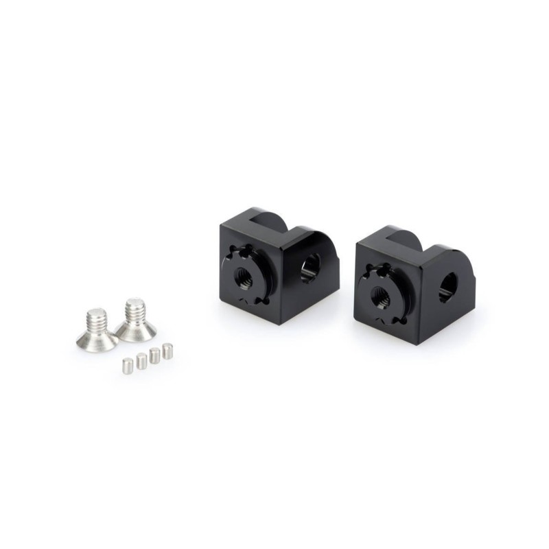 ADAPTADORES PUIG POGG CONDUCTOR AJUSTABLE APRILIA TUONO 660 21-24 NEGRO