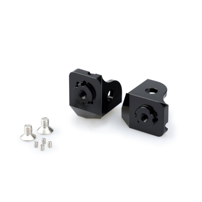 puig adjustable rider pegs adapters for bmw r1200gs 13 16 black