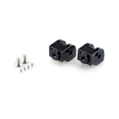 PUIG ADAPTADORES REPOSAPIES AJUSTABLE CONDUCTOR Y PASAJERO DUCATI SCRAMBLER SIXTY2 16-20 NEGRO