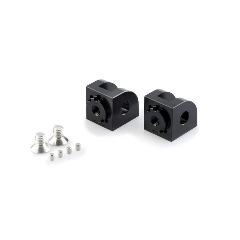 Adaptateurs de repose-pieds reglables Puig pour Suzuki DL1000 V-Strom 14-19, noir