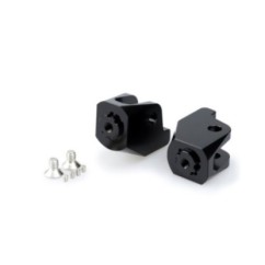 PUIG POGG-ADAPTER FAHRER EINSTELLBAR TRIUMPH SCRAMBLER 1200 XC 19-23 SCHWARZ