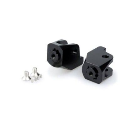 puig adattatori pogg regolabili conducente per triumph scrambler 1200 xc 19 23 nero