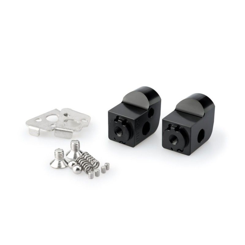 puig adjustable passenger footrest adapters for bmw f700 gs 12 17 black