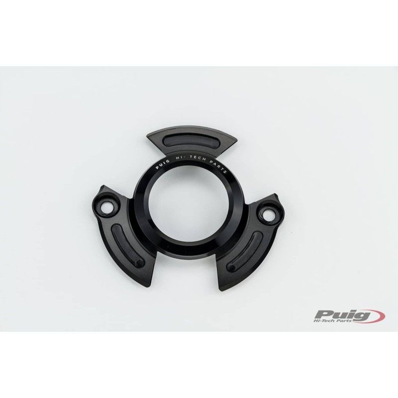 Protector de carter Puig para Yamaha T Max 530 derecha izquierda 17-19 negro