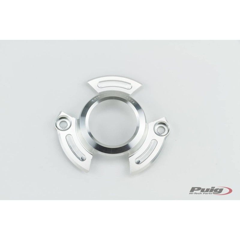 Protection de carter Puig pour Yamaha T-Max 530 droite/gauche 17/19 argent