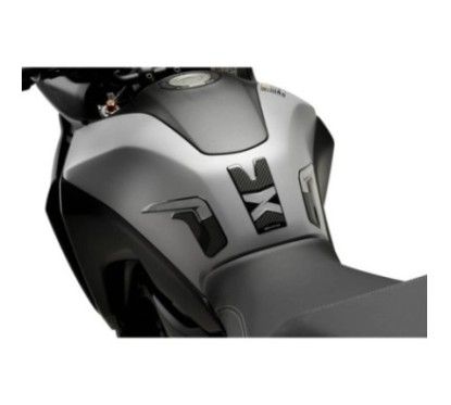 Autocollant de reservoir Puig pour Yamaha Tracer 7 GT 2021/2024, aspect carbone