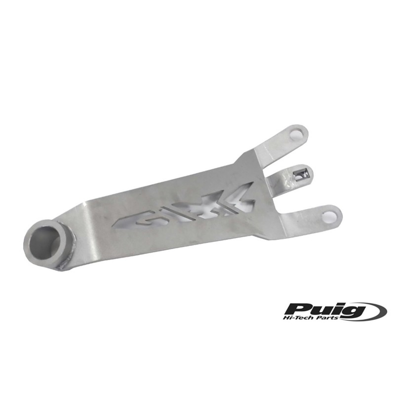 Soportes de escape Puig para Kawasaki ZX-10R 04-05 en acero inoxidable