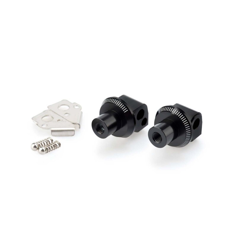 Puig feste Beifahrerfussrastenadapter fur BMW R1200GS 04-12, schwarz
