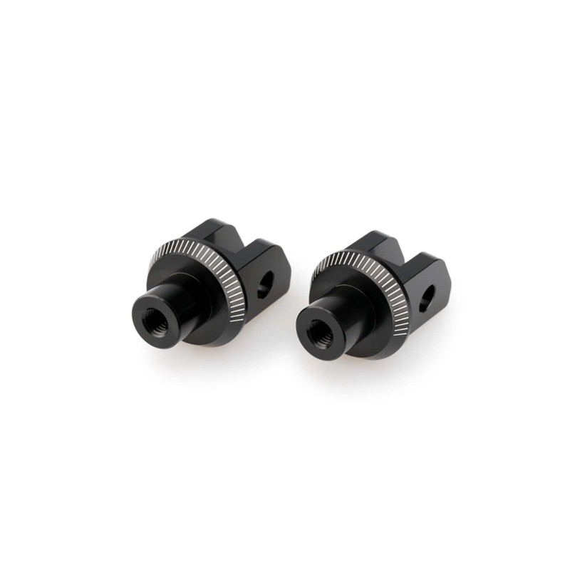 Adaptateurs de repose-pieds fixes Puig pour Harley D Pan America RA1250 2021/2024, noir