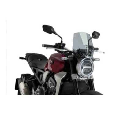 PUIG CUPOLINO NAKED NEW GENERATION SPORT PER HONDA CB1000R NEO SPORTS CAFE 18-20' FUME CHIARO