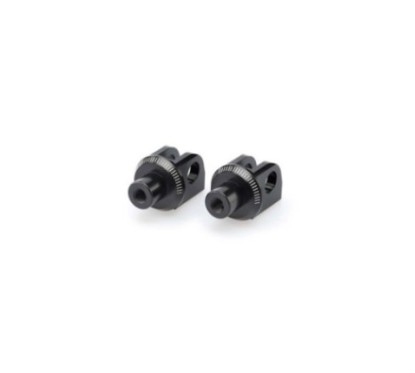 puig fixed rider pegs adapters for kawasaki ninja 1000 sx 20 24 black