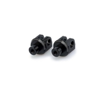 Adaptateurs de repose-pieds fixes Puig pour Kawasaki Z H2 20/24, noir
