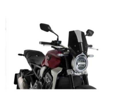 PUIG CUPOLINO NAKED NEW GENERATION SPORT PER HONDA CB1000R NEO SPORTS CAFE 18-20' NERO