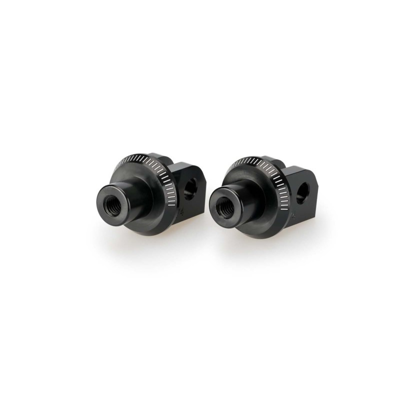 Puig Fixed Rider Pegs Adapter fur Yamaha MT 09 SP 21 23 schwarz