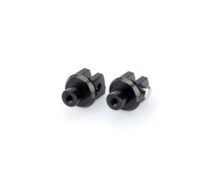 puig fixed rider pegs adapters for yamaha niken 18 23 black