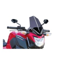Bulle sport Puig Naked NG pour Honda CB300F 15-16, teinte fumEe claire