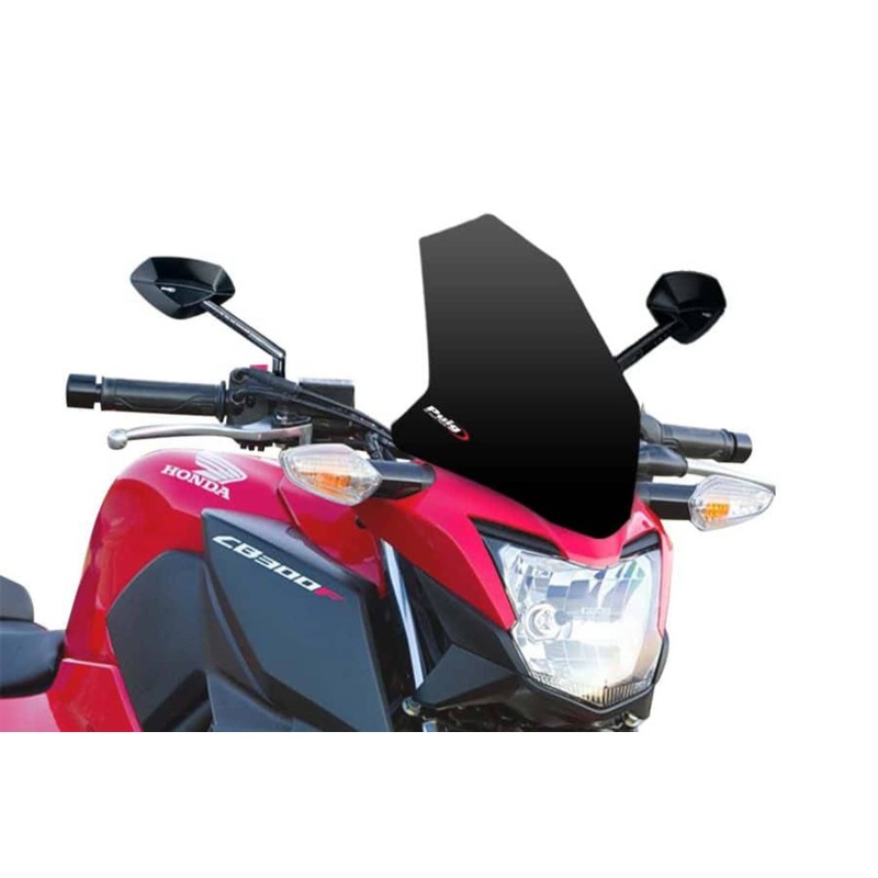 puig naked ng sport screen for honda cb300f 15 20 black