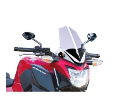 puig naked ng sport windshield for honda cb300f 15 20 clear