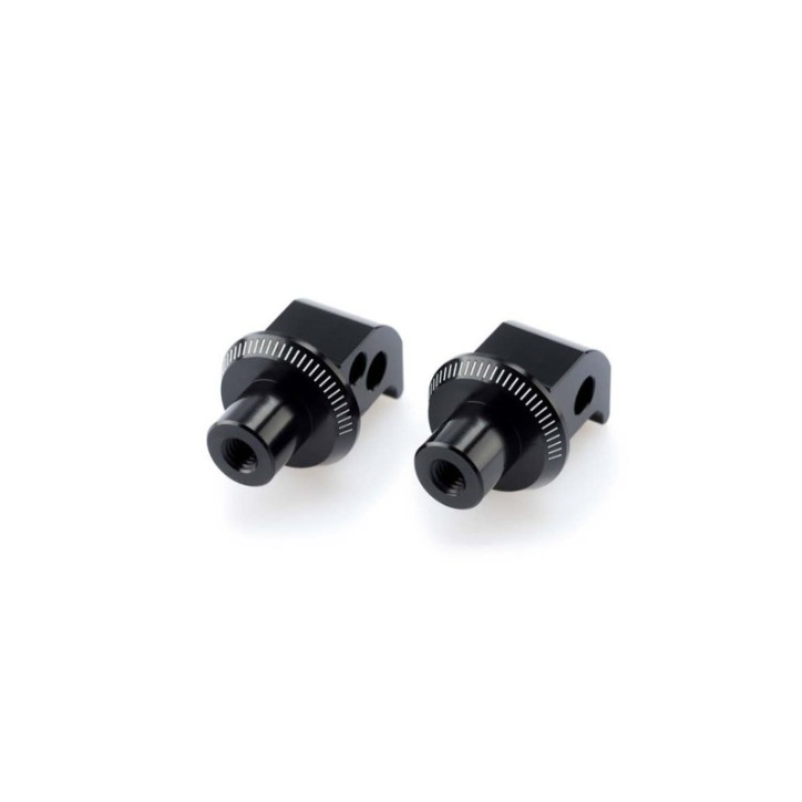 PUIG FOOTPEG ADAPTERS FIXED PASSENGER HONDA CB1100 13-14 BLACK