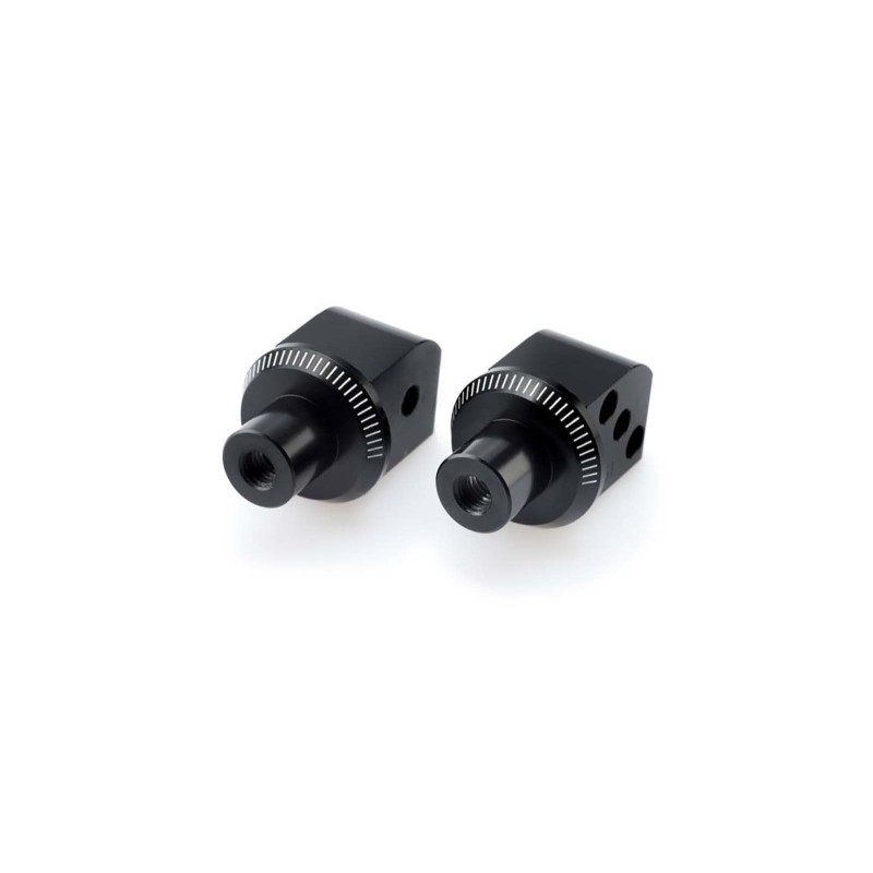 Puig feste Beifahrerfussrastenadapter fur Kawasaki Ninja 1000 SX 20 24 schwarz