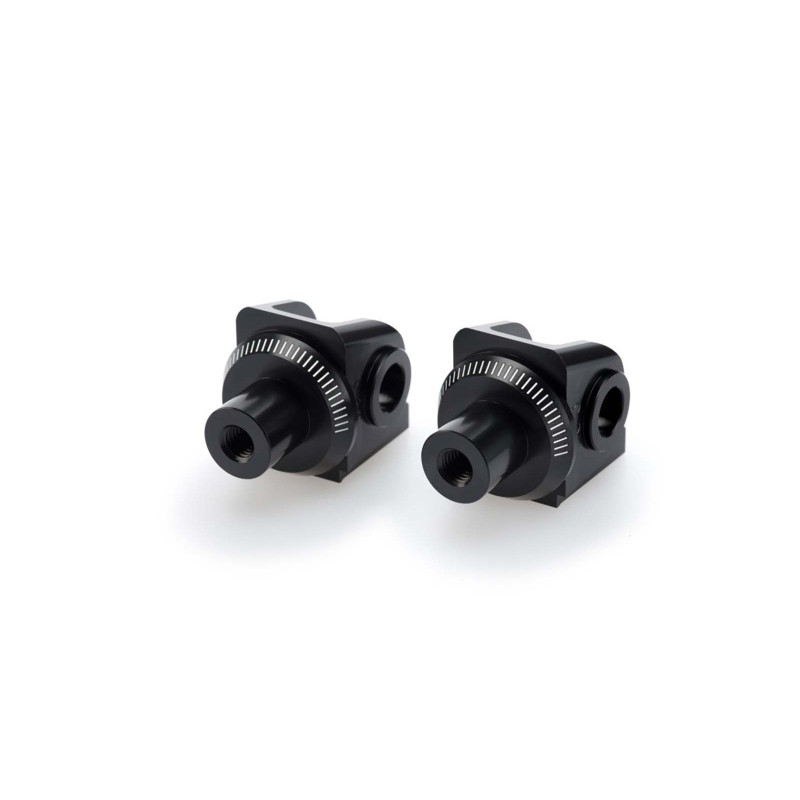 puig fixed rider pegs adapters for ktm 1050 adventure 15 16 black