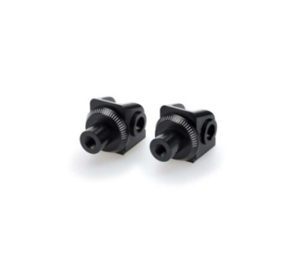 Adaptateurs de repose-pieds fixes Puig pour KTM 1190 Adventure 13/16, noir