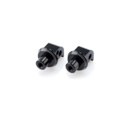 Adaptateurs de repose-pieds passager fixes Puig pour Yamaha T-Max 530 droit/gauche 17/19 noir