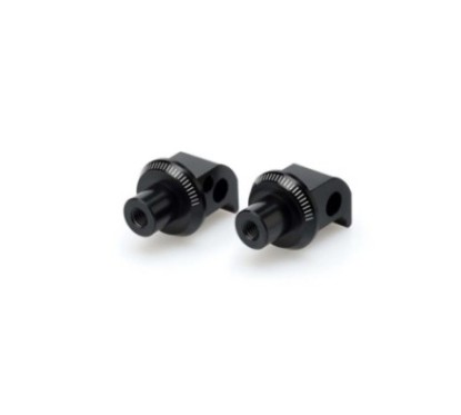 puig adapters fixed passenger pegs yamaha tracer 7 gt 21 25 black