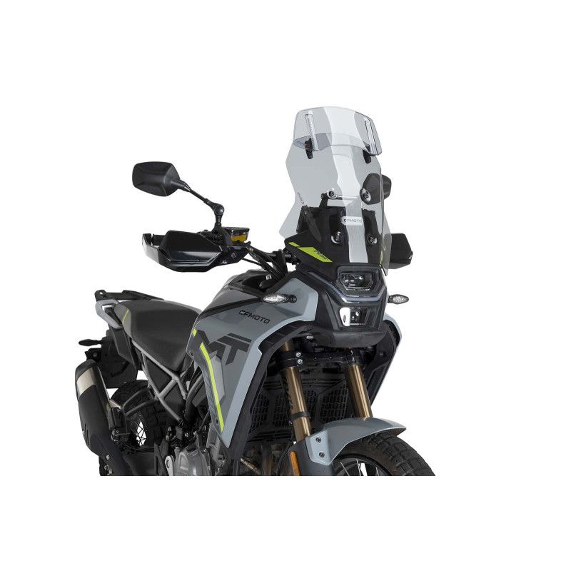 Puig Touring Windshield-Visor for CFMOTO 450MT 24-25 Light Smoke