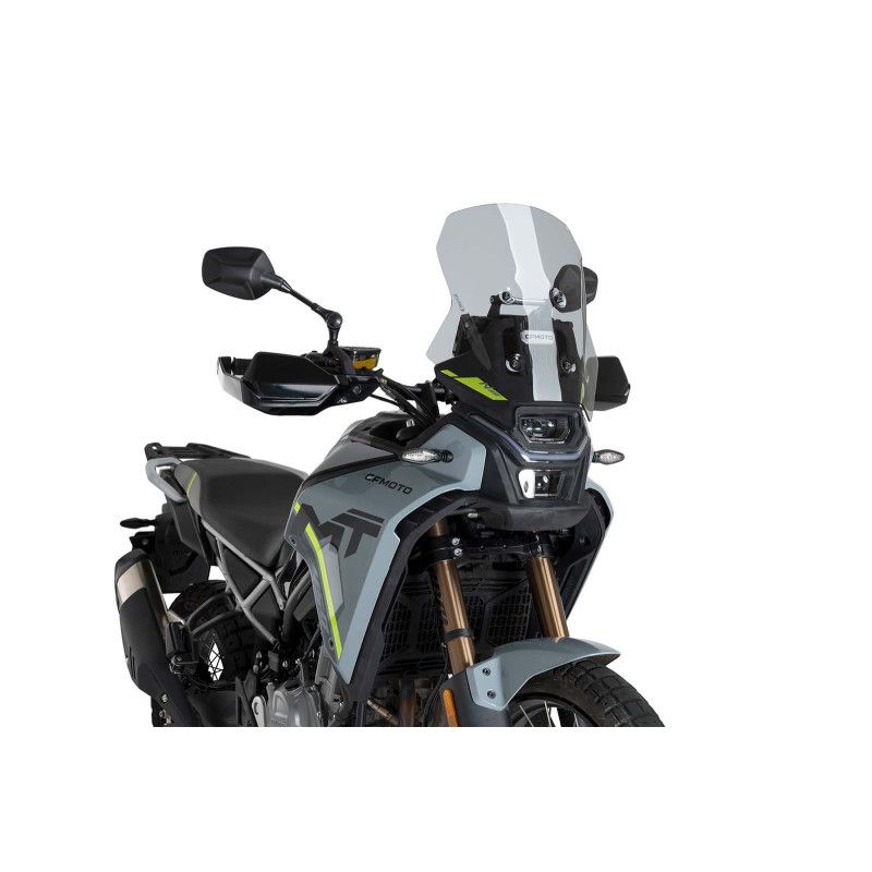 Pare-brise Puig Touring pour CFMOTO 450 MT 24-25, teinte fumee claire