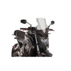 Pantalla Puig Naked NG Sport para Honda CB650F 14-16, color humo claro