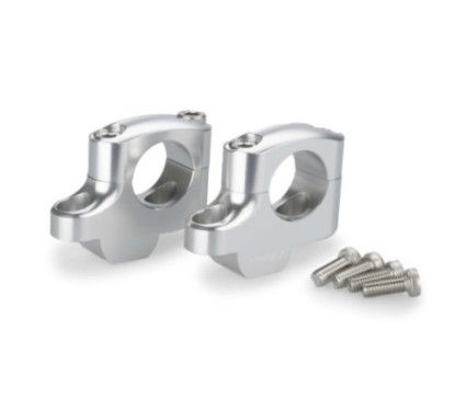 puig pullback risers for bmw r1200gs handlebars 08-12 silver-21801p