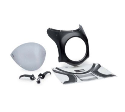 Puig Halbverkleidung fur Honda CB650R Neo Sports Cafe 24-25 Light Smoke-Carbon
