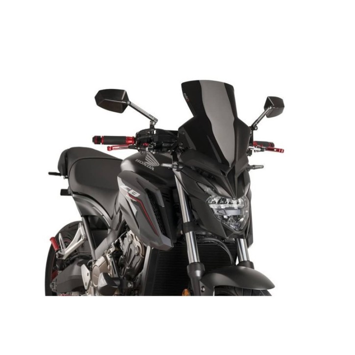 PUIG ECRAN NEW N.G. SPORT HONDA CB650F 14-18 NOIR