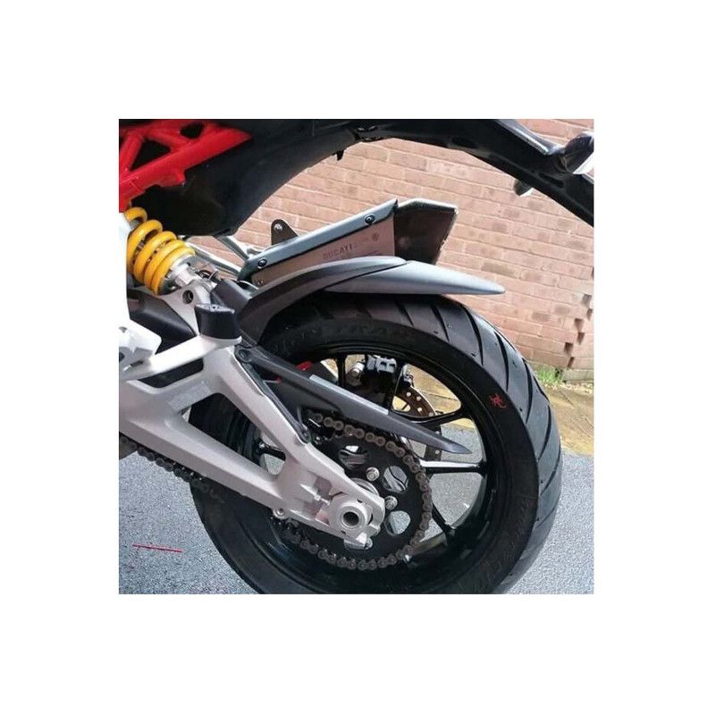 Extension de guardabarros trasero Puig Ducati Multistrada V4 S 2024 negro mate