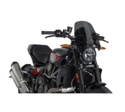 puig cupolino naked n.g. sport per indian ftr1200 19-25 fume scuro