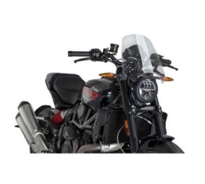 Bulle Puig Naked NG Sport pour Indian FTR1200 19-25 transparente