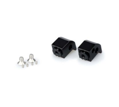 puig adjustable passenger pegs adapters yamaha yzf r3 2025 black